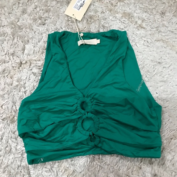 Green top from Meshki size XL - Picture 3 of 3